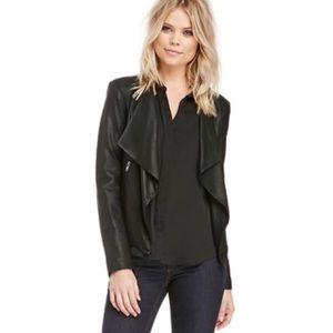 Bb Dakota Spring Tyne Asymmetrical Leather Jacket