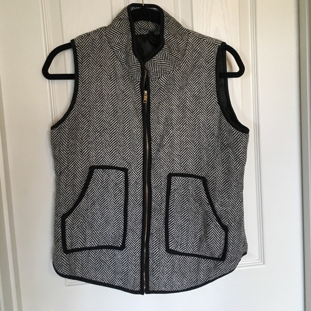 Herringbone vest