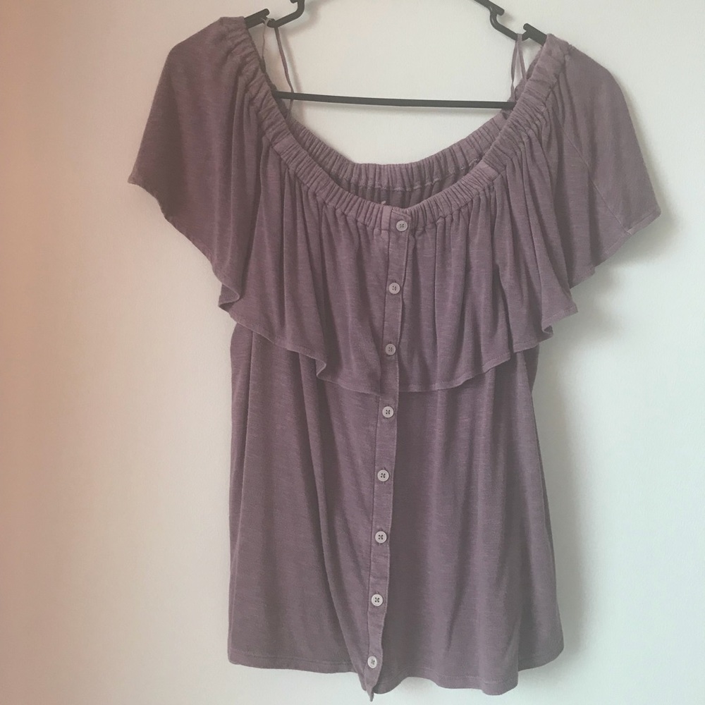 Off the shoulder, American Eagle