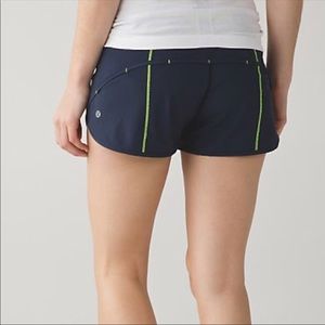 Lululemon Speed Shorts 4 Inkwell (rare!)