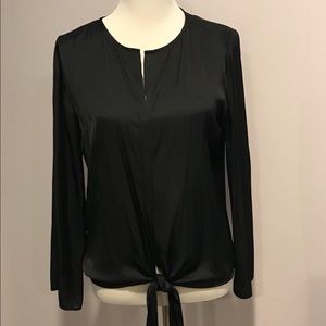 Alexis Size M - Black Blouse! NWOT 100% Polyester