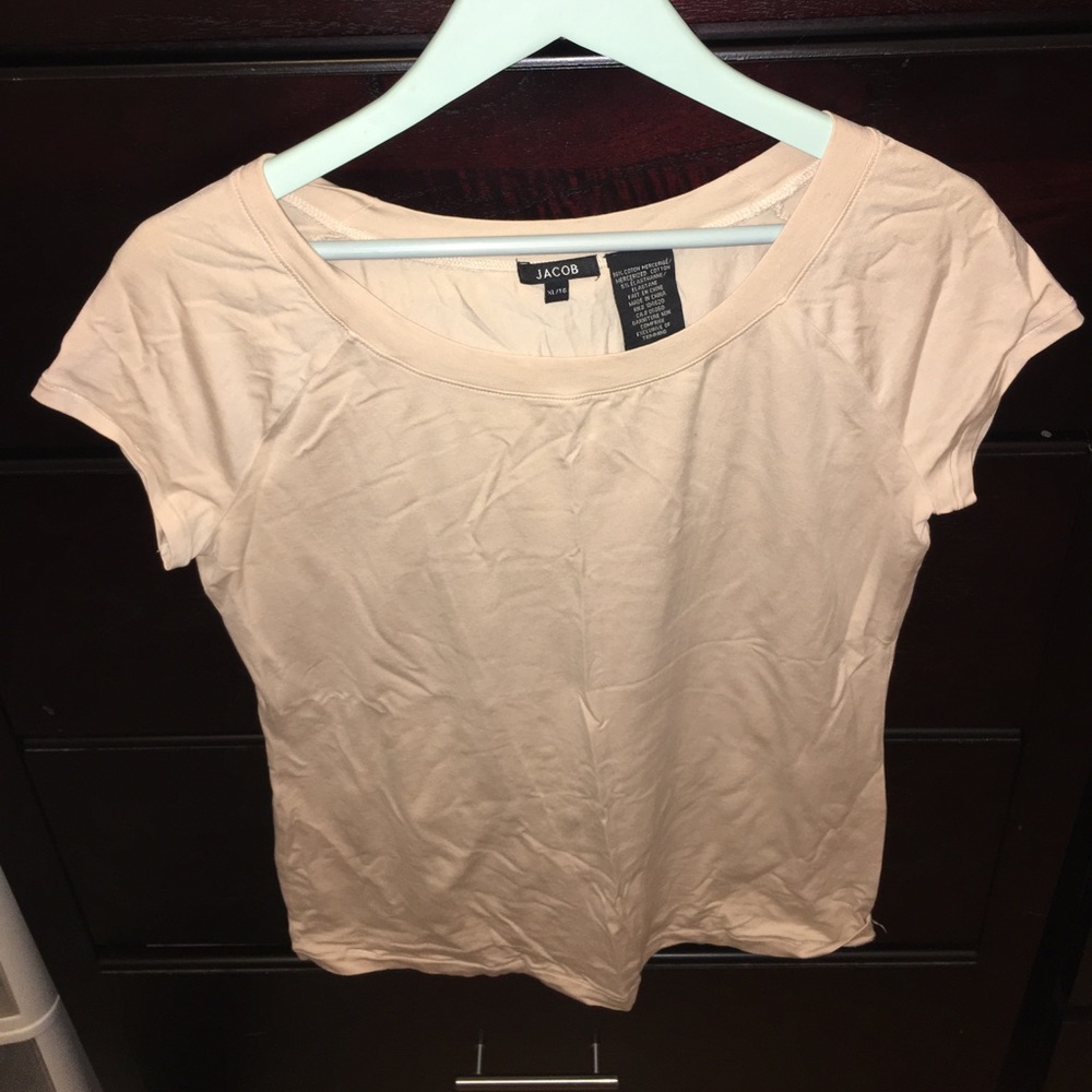 Jacob Beige Boatneck Tee XL