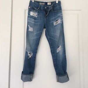 AG Adriano Goldschmied cropped jeans 25
