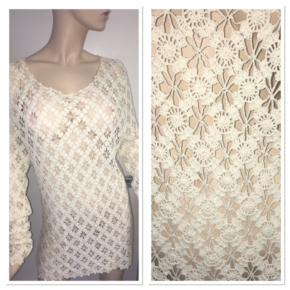 Crochet Tunic - Pullover - image 2