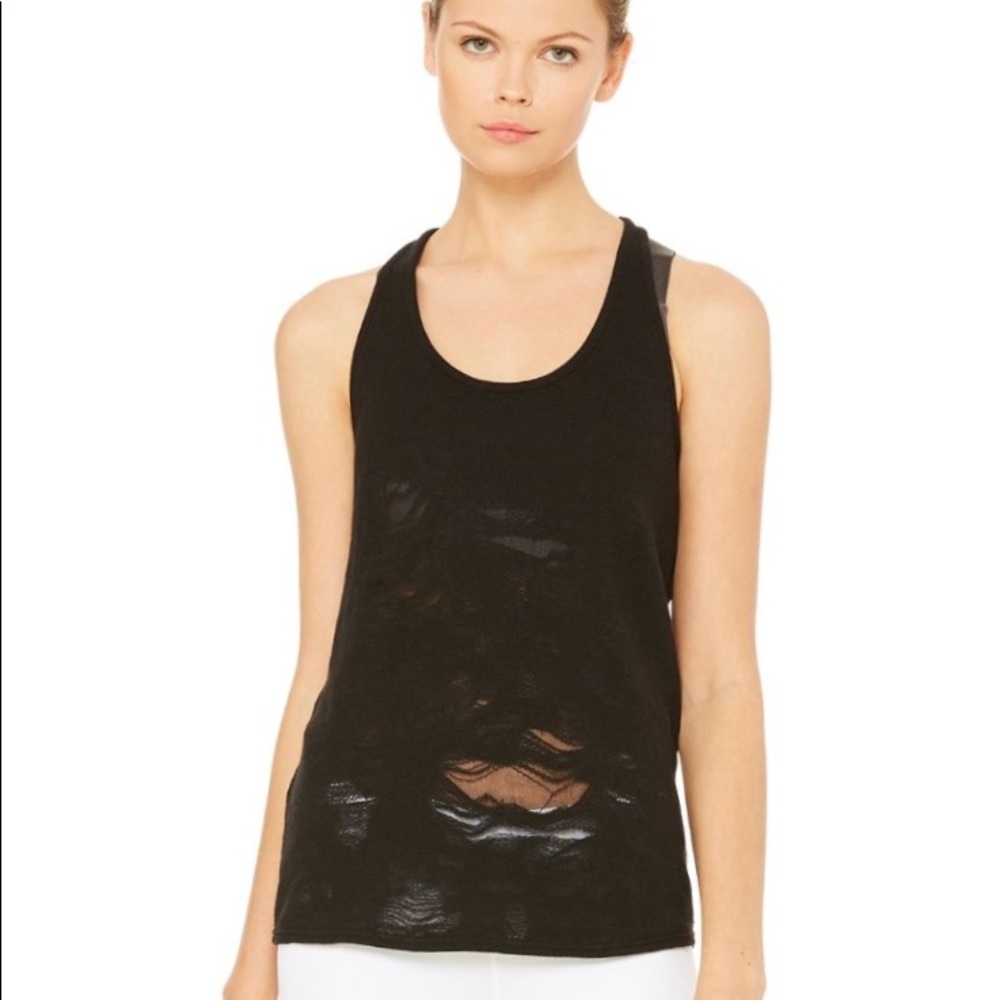 Alo pure tank in black