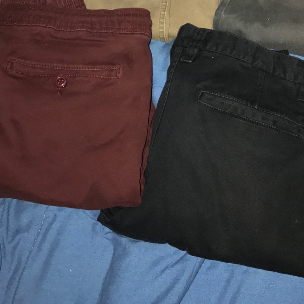 Black and Red pacsun joggers