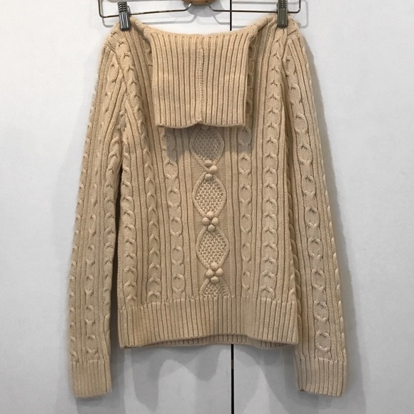 Jeanne Pierre Sweaters - jeanne pierre light beige turtleneck sweater ✨