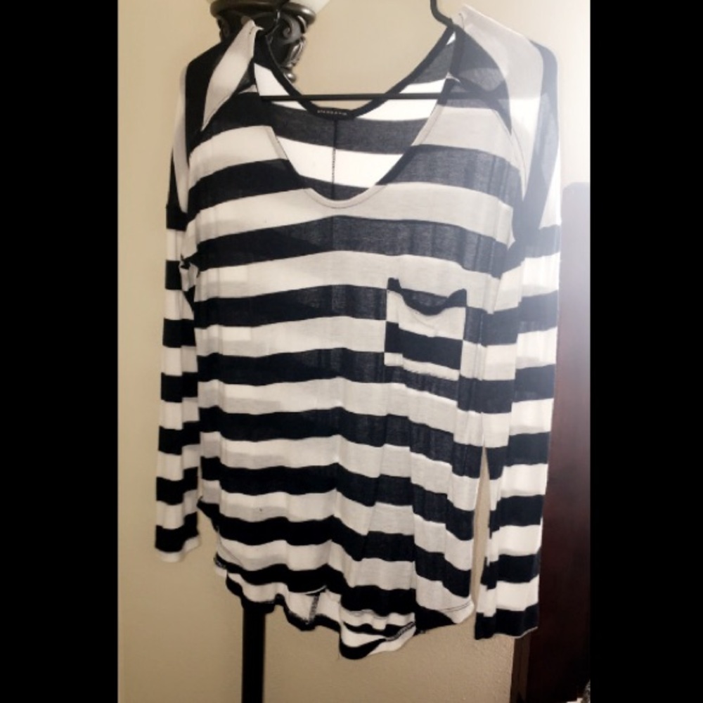Boutique striped top