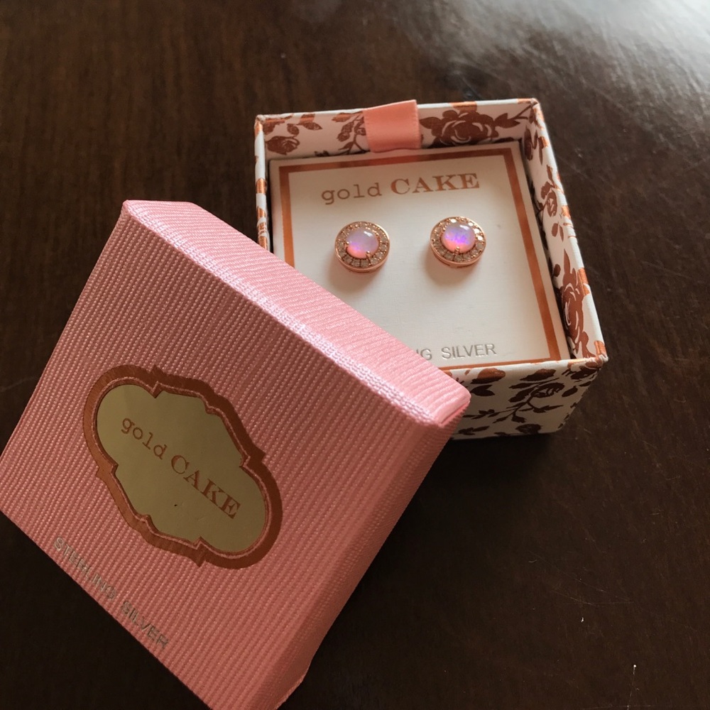 Rose Gold Studs (Sterling Silver)