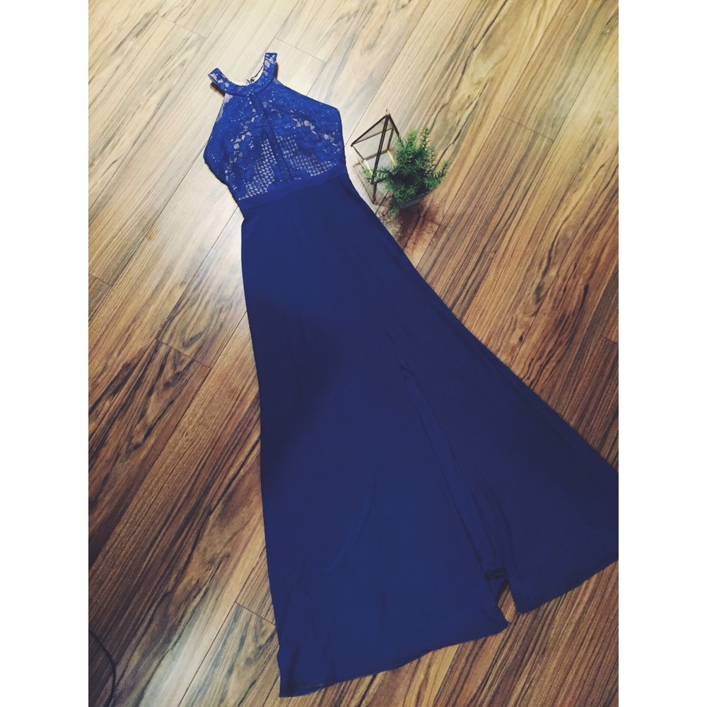 Royal Blue Morgan & Co. Gown