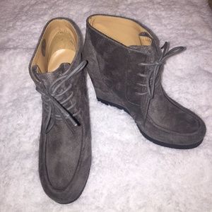 Nine West Wedge Booties