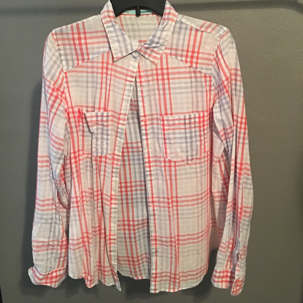 ‼️SALE‼️Plaid button-down