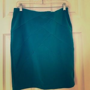 Teal skirt