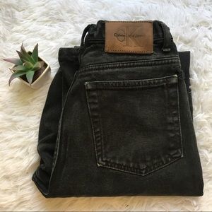 ✨SALE✨VINTAGE 90'S CALVIN KLEIN DENIM BLACK JEANS