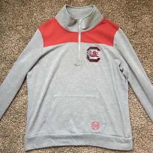 University of South Carolina VS Pink Quarter Zip
