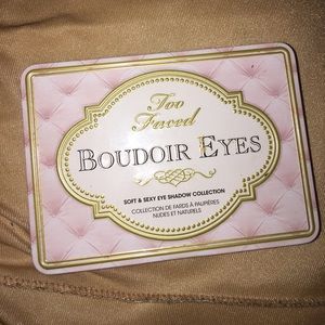 too faced Boundoir eyes pallet.