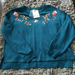 Lauren Conrad Disney Snow White Crop Sweatshirt