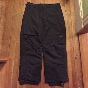 L.L. Bean Snow pants