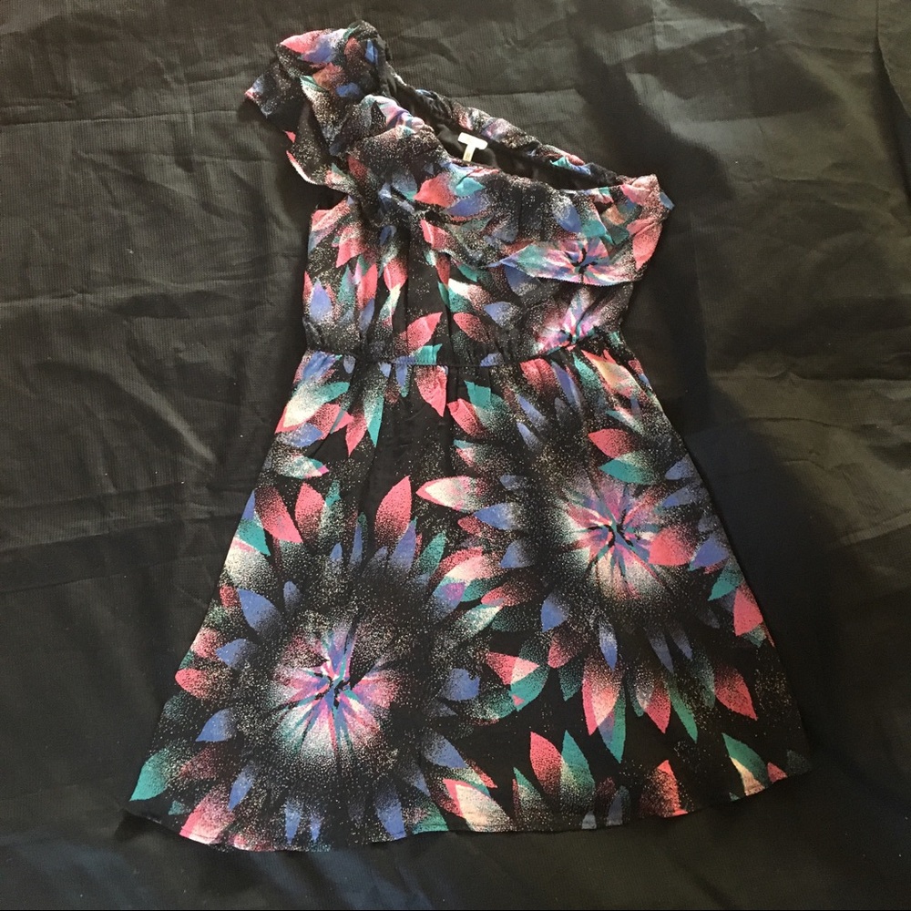 FLOUNCE One Shoulder Dress Woman's Small