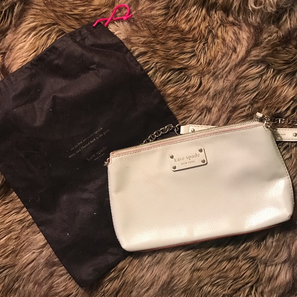 💯 Auth Kate Spade Ivory Bag ♠️ - Picture 2 of 6