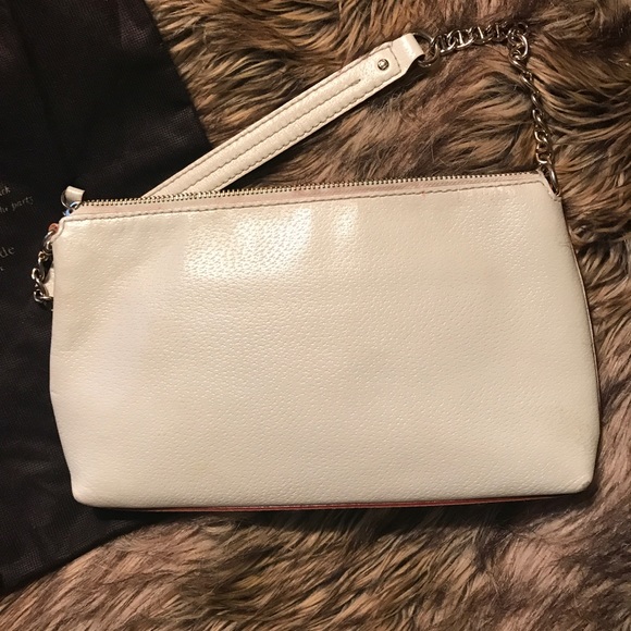 💯 Auth Kate Spade Ivory Bag ♠️ - Picture 4 of 6