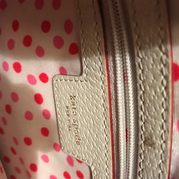 💯 Auth Kate Spade Ivory Bag ♠️ - Picture 5 of 6