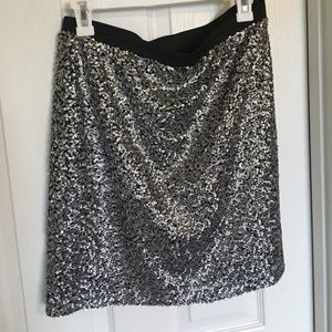 Loft sequin skirt