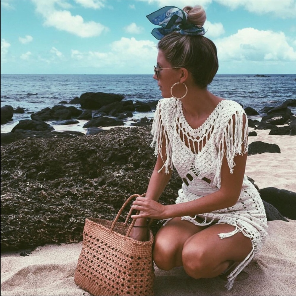 Cleobella crochet dress