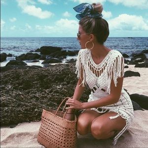 Cleobella crochet dress