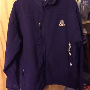 LSU zip up