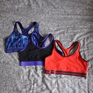 BUNDLE Under Armour Sport Bras (3)