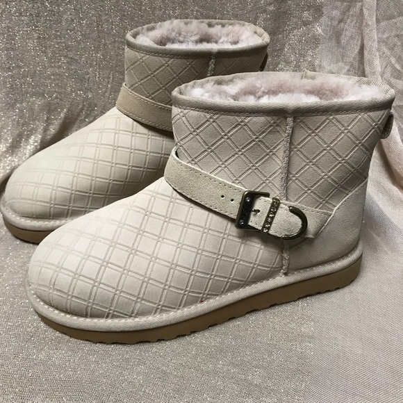 UGG Shoes - UGG Marilu Freshwater Pearl Swarovski Quilted Boot