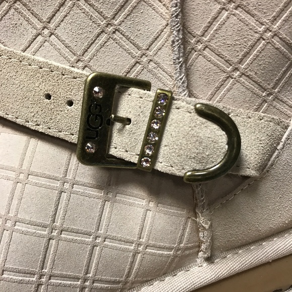 UGG Marilu Freshwater Pearl Swarovski Quilted Boot - Picture 2 of 6