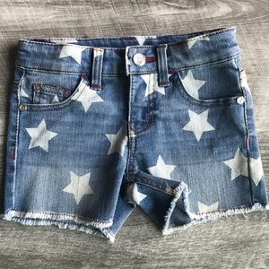 ➳ NWOT Star Denim Cut Off Shorts
