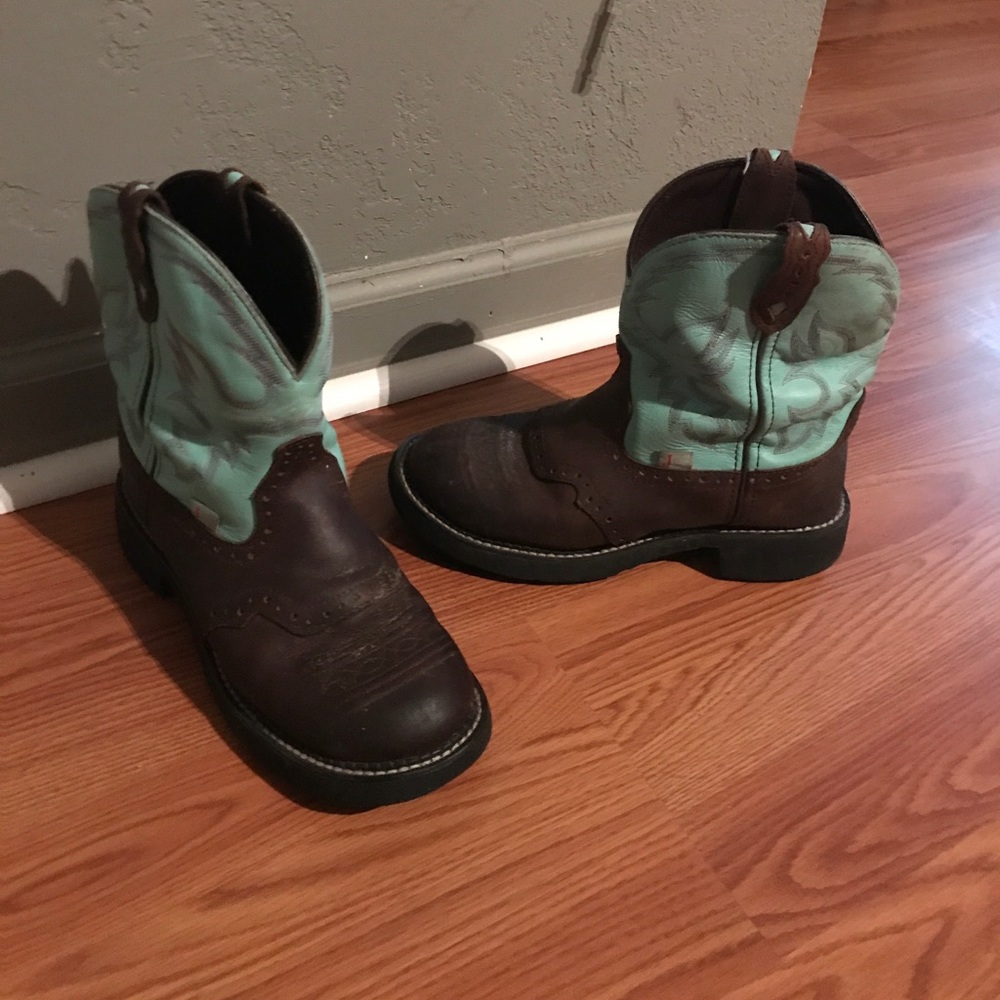 Justin Gypsy Blue Boots