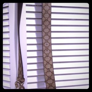 Vintage Gucci Monogram Belt