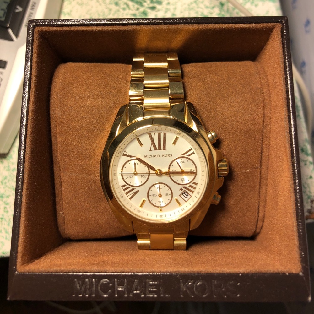 Brand new Michael Kors gold watch with tags