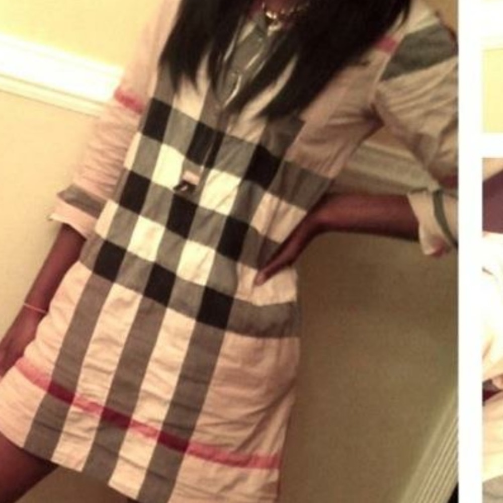 Burberry tshirt dress