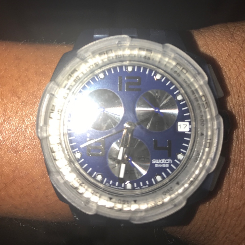 Men’s watch, swatch Swiss authentic !!