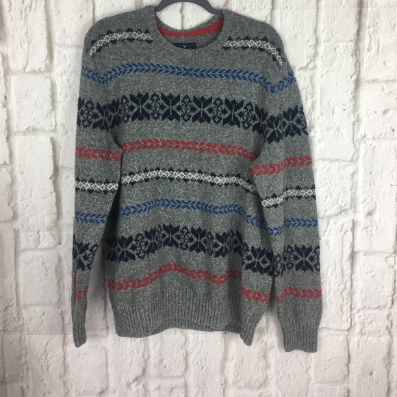 american eagle christmas sweater