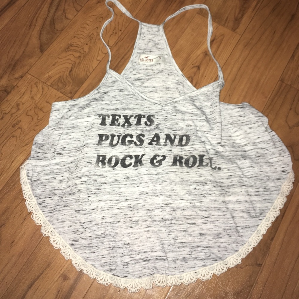 Hollister tank top, worn once!
