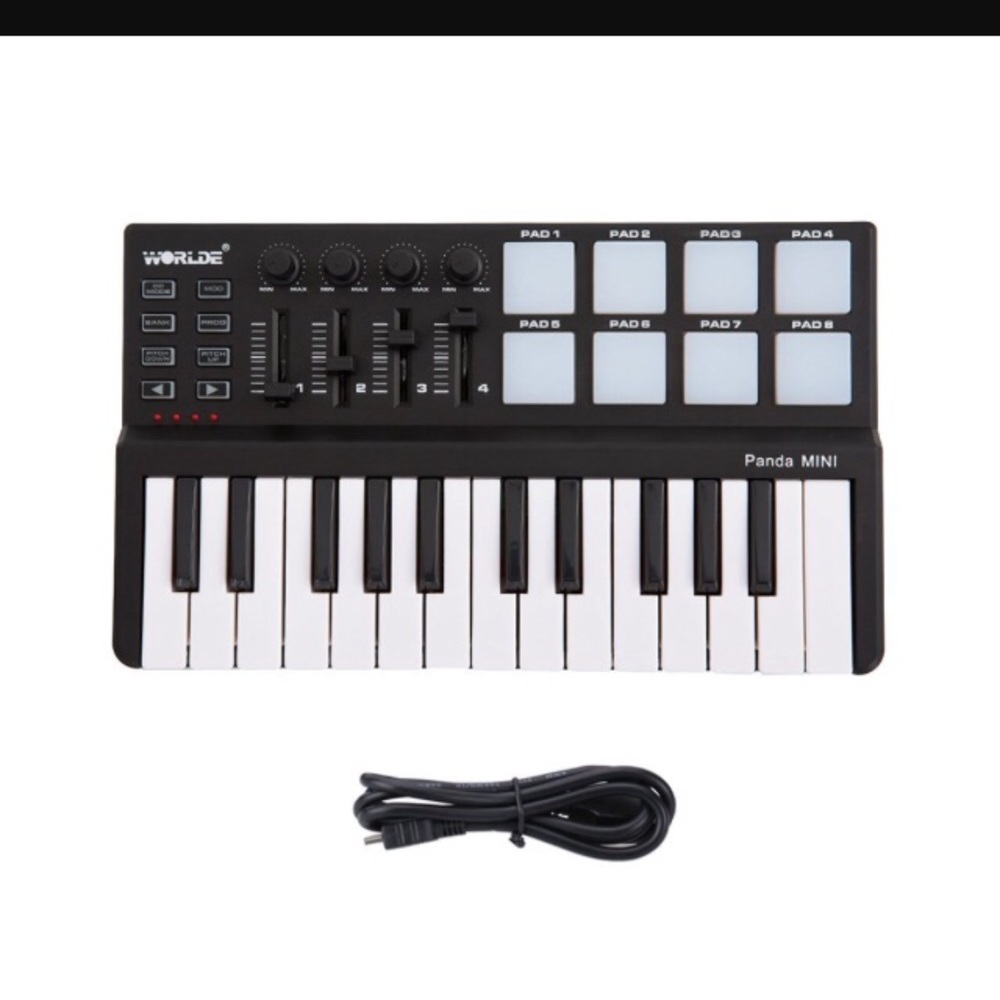 Panda mini Portable Keyboard and DrumPadController
