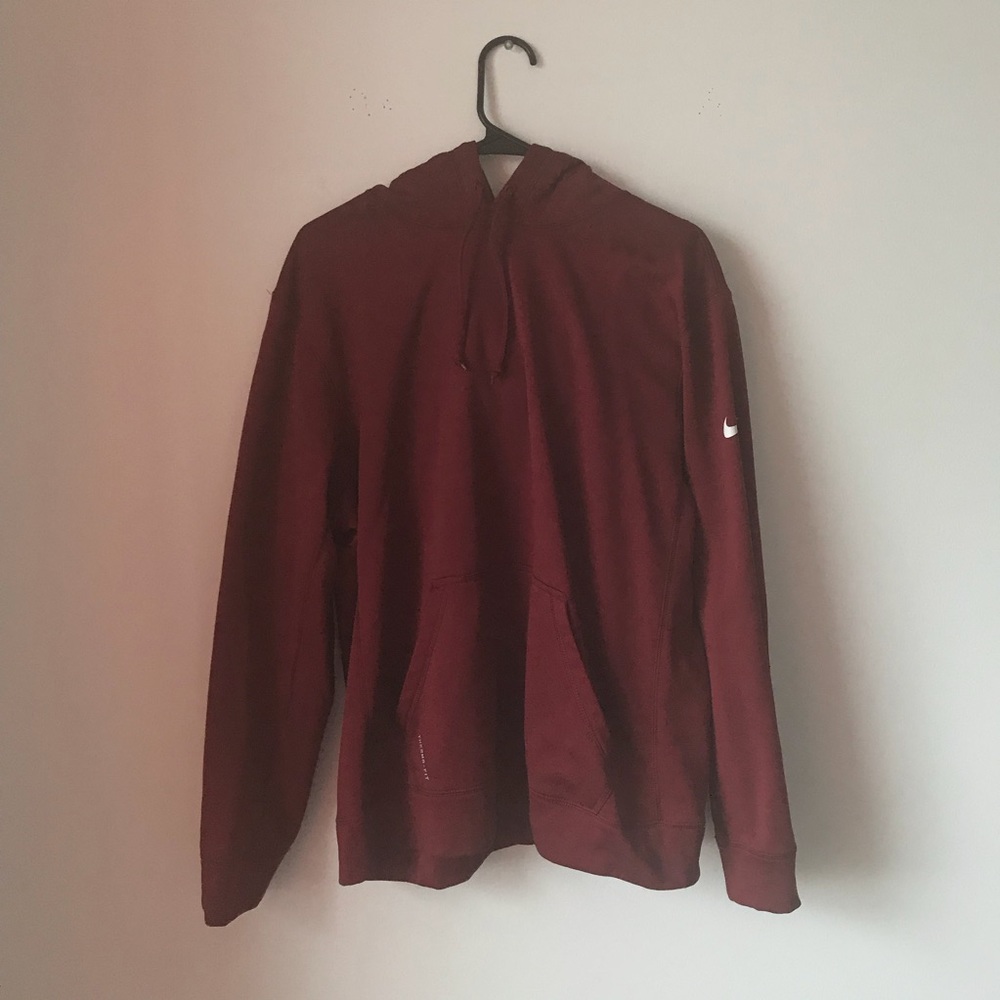 Red/Maroon Nike sweatshirt