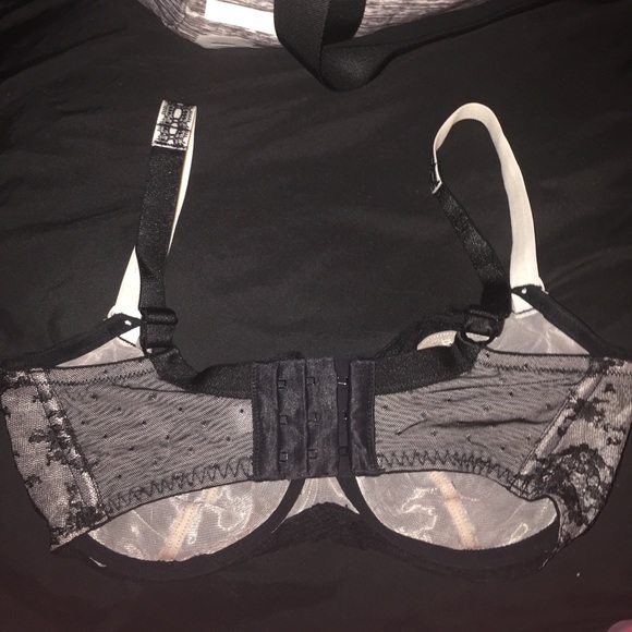 Black / brown lace bra - Picture 2 of 3