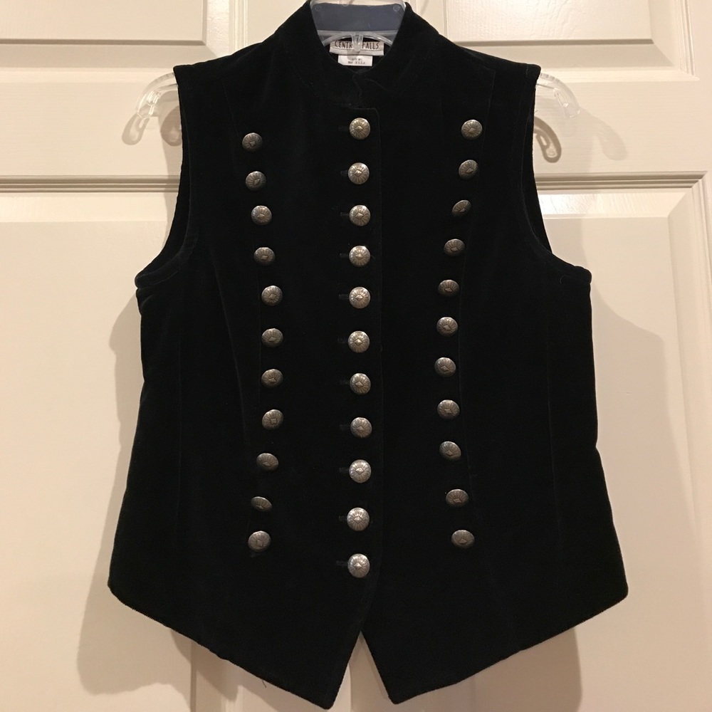 Vintage Central Falls Velvet Vest