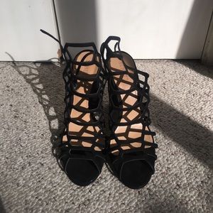 9.5 Black Schutz Jaden Heels