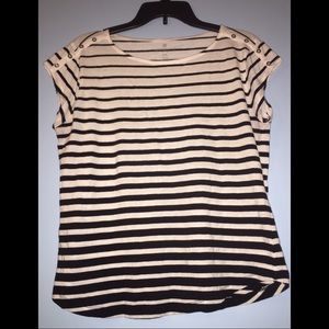NWOT Liz Claiborne striped top!