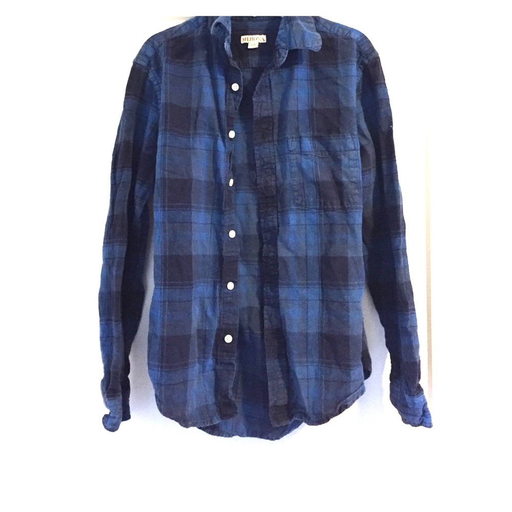 Blue flannel