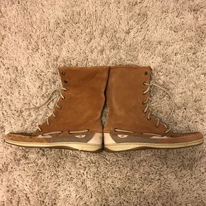 Sperry Top Sider Lace-up Tan Boot