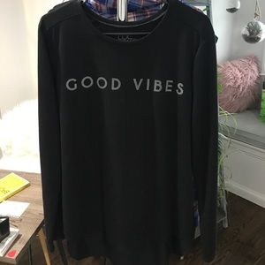 Good vibes sweater XL